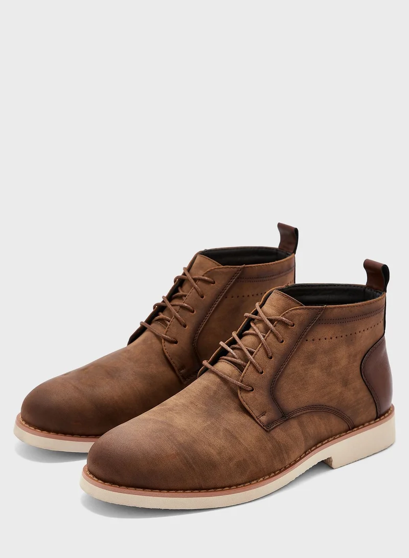 Seventy Five Casual Lace Up Boots