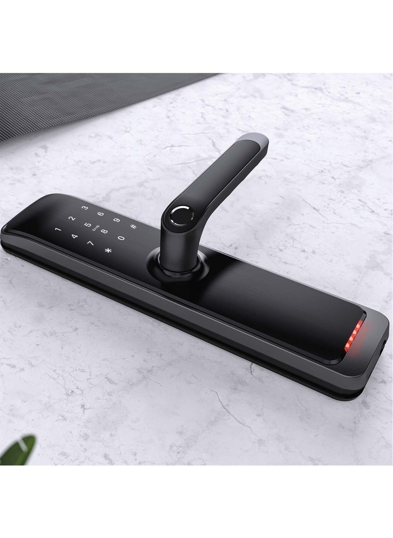 areb Areb Smart WiFi Door Lock 72 * 55 – 5 Unlocking Methods, Fingerprint, PIN Code, App Control, Key Card, Emergency Key, Auto-Lock, Anti-Theft Security for Home & Office  - Image 3