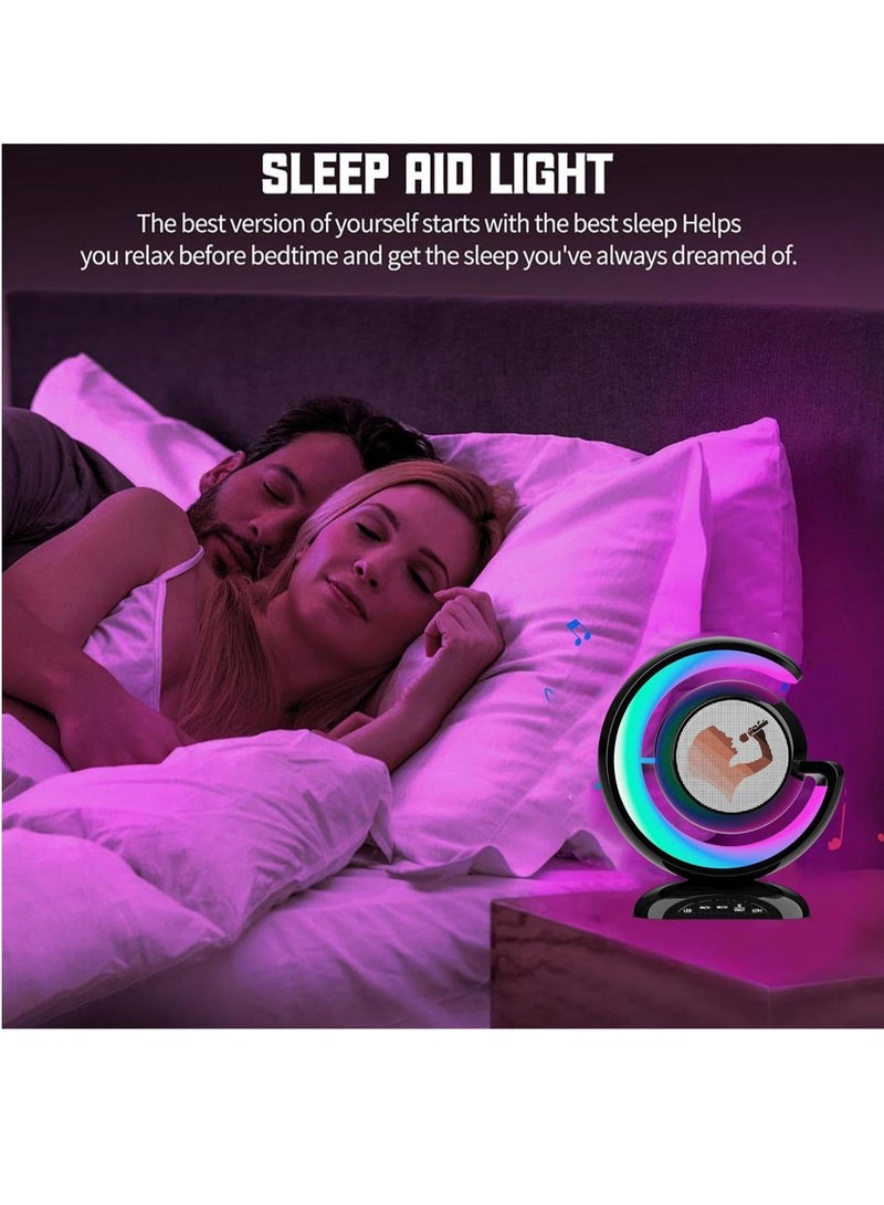 ELTRAZONE Karaoke Machines, Singing Machine Karaoke, Portable Blue Tooth Speaker, 2 Blue Tooth Wireless Microphones Various Ambient Lights, Wireless Karaoke Microphones for Adults, Speaker Support TWS/USB/TF - Image 2