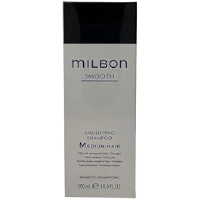 Milbon SMOOTH SMOOTHING SHAMPOO MEDIUM HAIR 16.9 OZ 16.9 OZ - Image 1