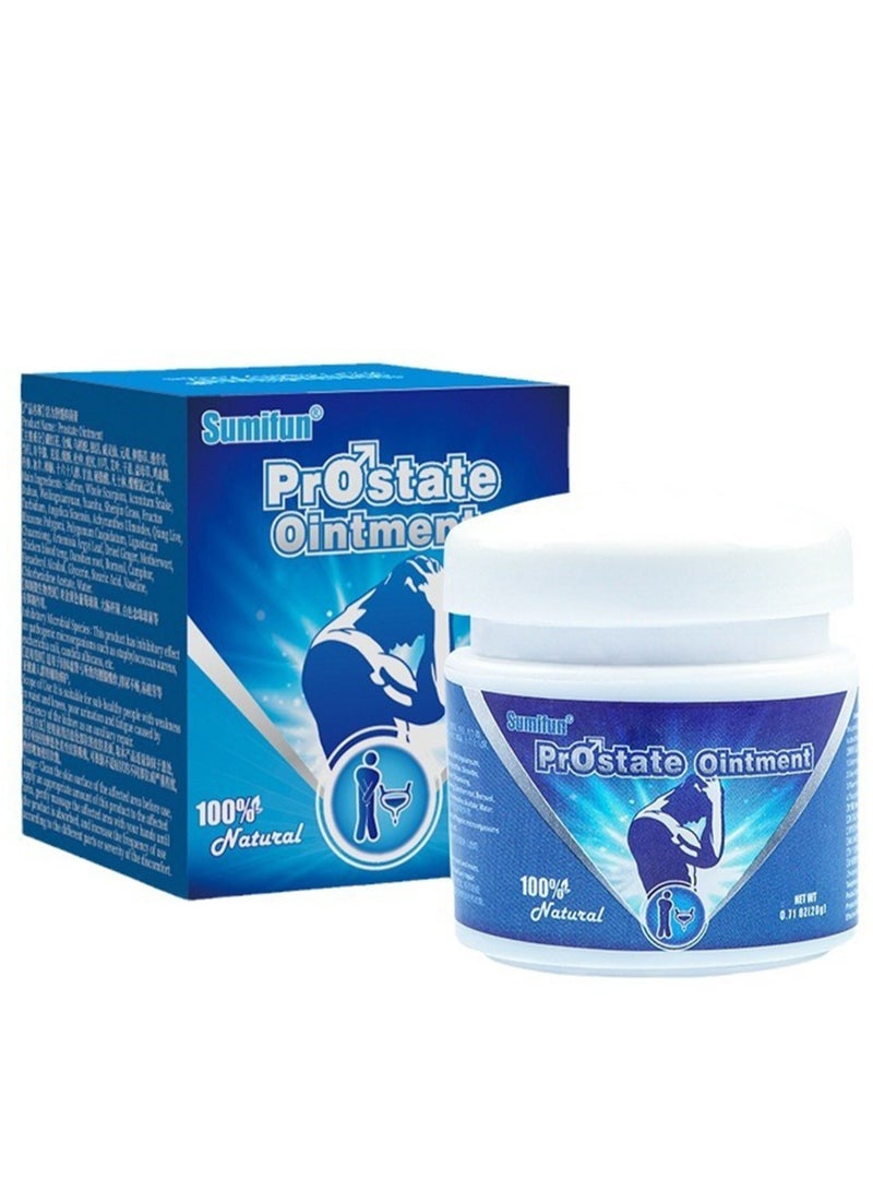 Prostate Ointment Cream, 20g Health Care Cream for Men, 1pc