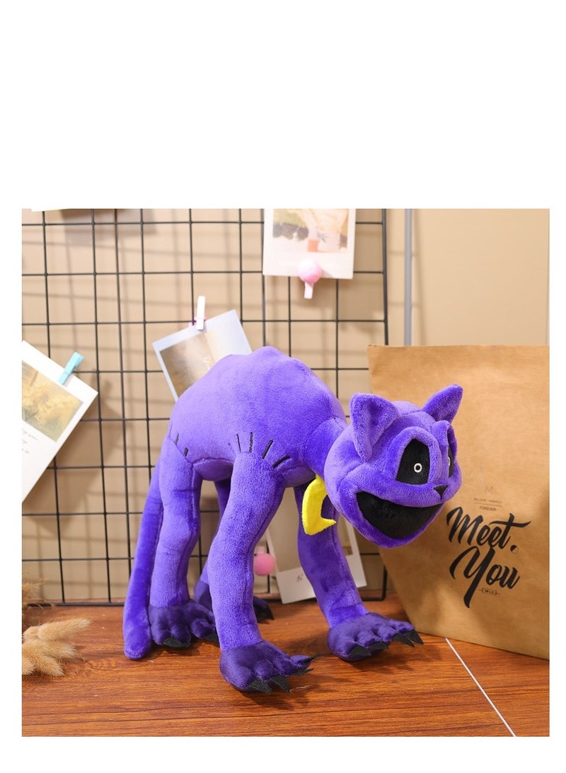 XiuWoo Smiling Critters Chapter 3 CatNap Plush Cartoon Monster Game Smiling Critters Series Figure Plush Doll for Kids Adults Fans Holiday Gift 30CM（1pcs） - Image 1