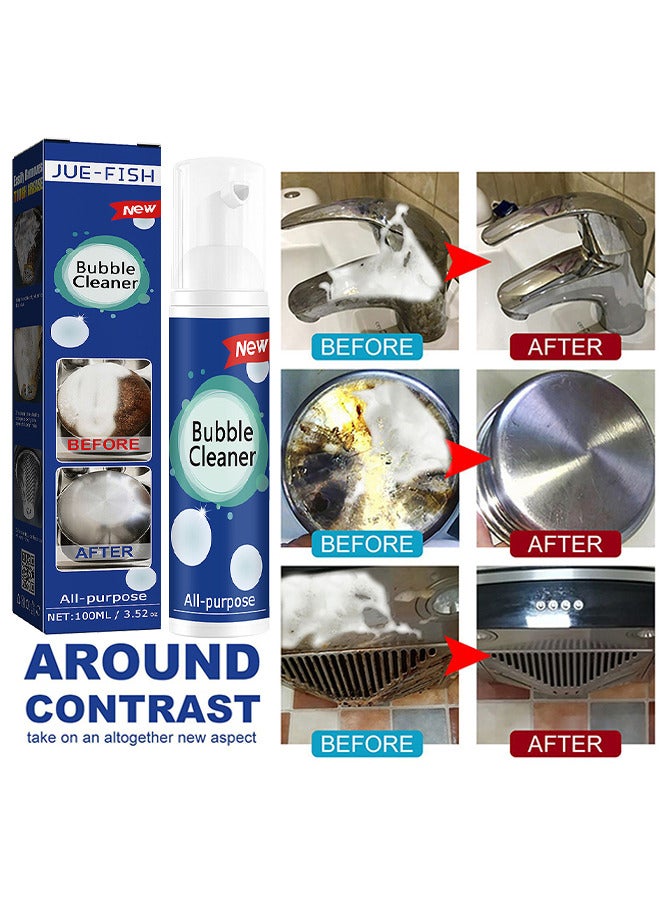 جوي فيش منظف رغوة زيت المطبخ - آلة التدخين أدوات المطبخ - تنظيف البقع بالزيت الثقيل - نضارة التلوث والقضاء على الرائحة - Image 2