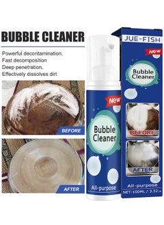 JUE-FISH Kitchen Oil Stain Foam Cleaner - Smoking Machine Kitchenware - Heavy Oil Stain Cleaning - Decontamination Freshness And Odor Elimination  - Image 5