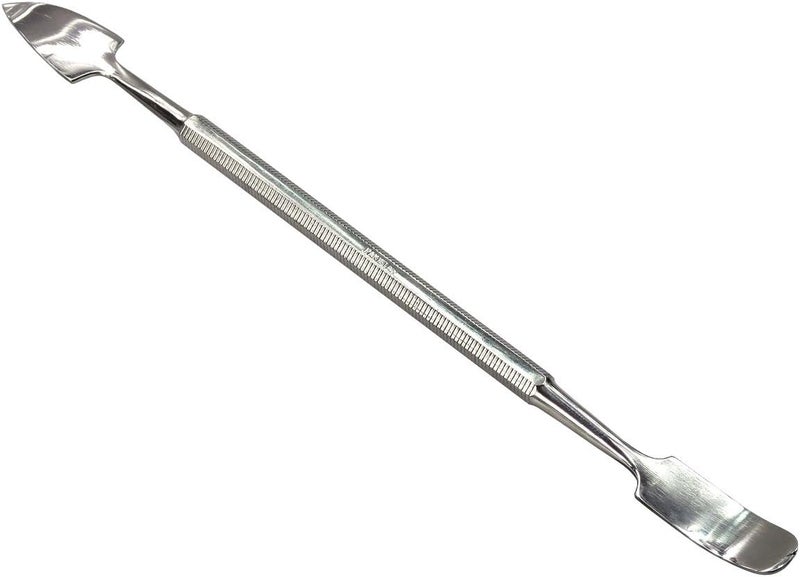 HTS 153S3 Stainless Steel Double-Sided Spatula Wax & Clay Sculpting Tool - Image 2