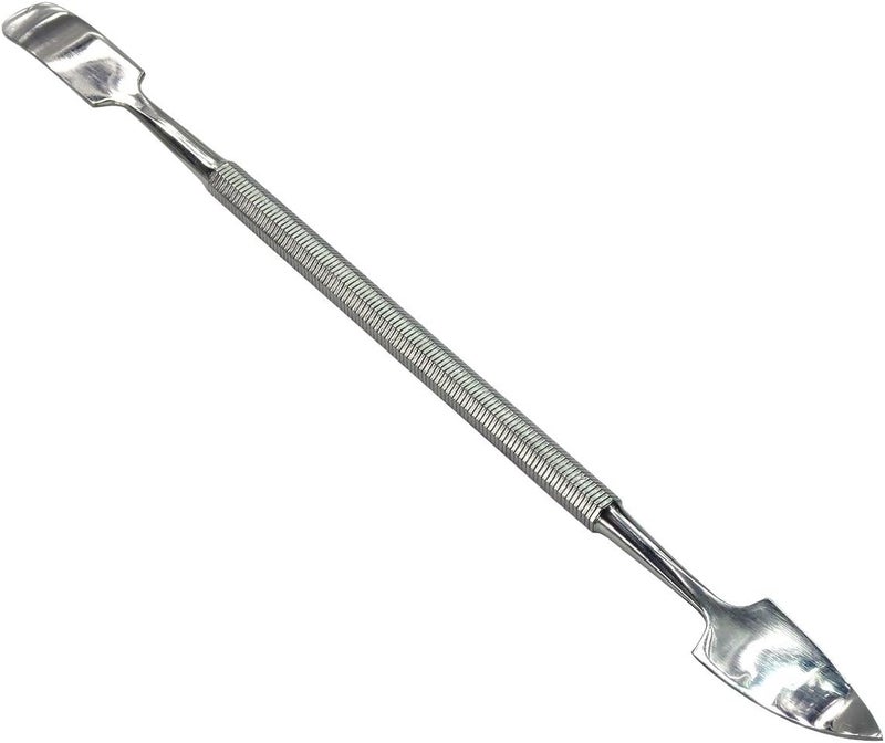 HTS 153S3 Stainless Steel Double-Sided Spatula Wax & Clay Sculpting Tool - Image 1