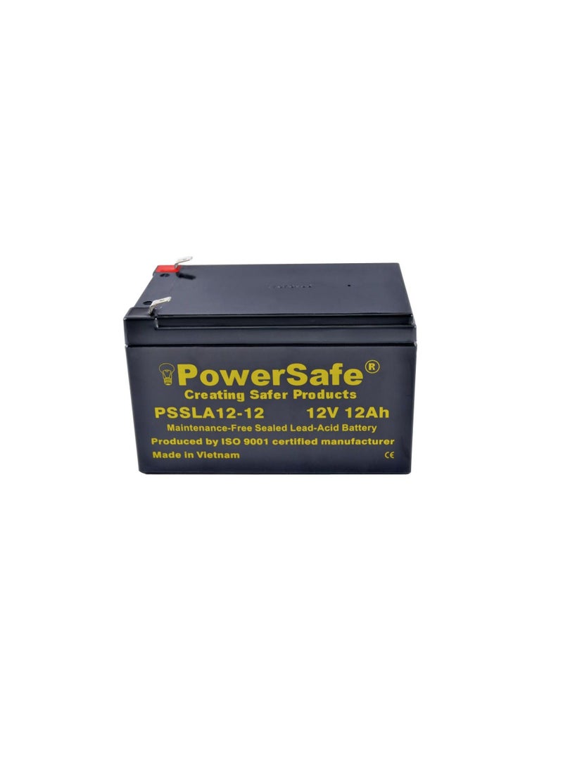 Powersafe PowerSafe Sealed Lead Acid Battery 12V-12Ah PSSLA 12-12  - Image 1
