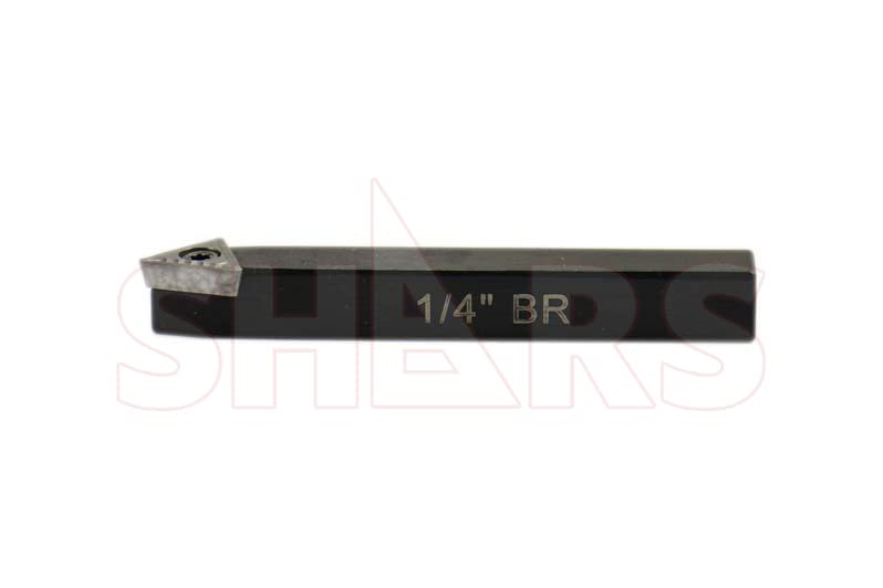 Shars 1/4" 5 Pcs Indexable Carbide TCMT Insert Turning Tool Set 404-1039 P] - Image 3