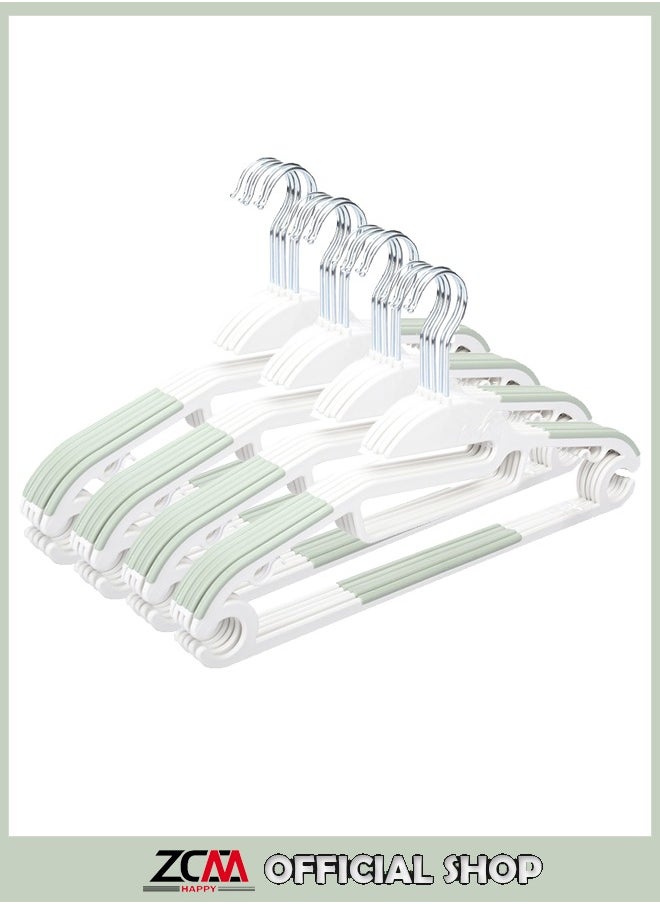 ZCM-HAPPY 20 Piece Wardrobe Hanger Set for Clothing Organization and Storage  - Image 1