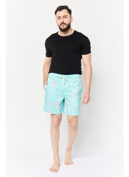 DOCKERS Men 7 Inseam Allover Print Board Short, Multicolor  - Image 2