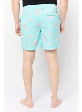 DOCKERS Men 7 Inseam Allover Print Board Short, Multicolor  - Image 3