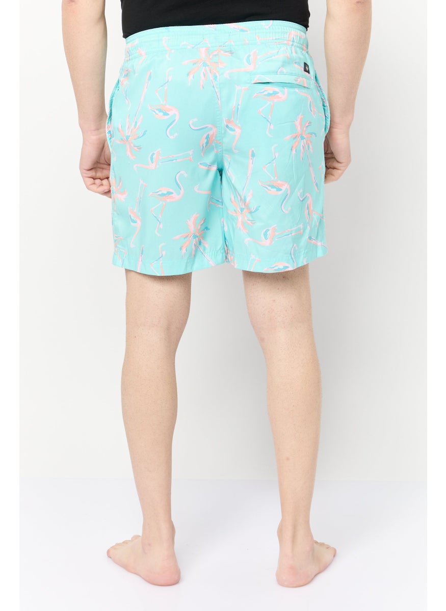 DOCKERS - Men 7 Inseam Allover Print Board Short, Multicolor - Image 1