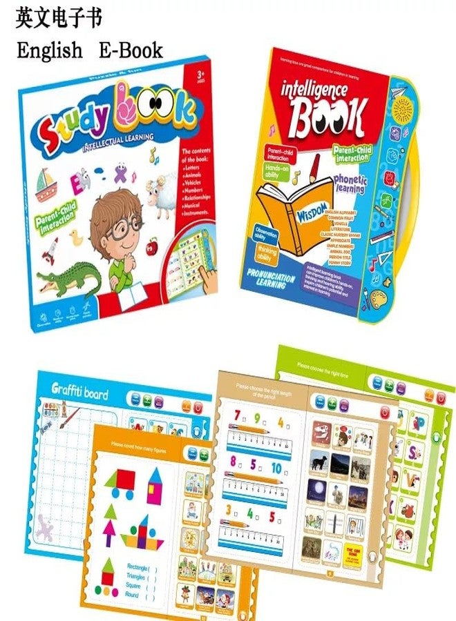 SAMVARDHAN Interactive Children Book -Musical English Educational Toy Phonetic Learning for 3 + Year Kids, Boys, Toddlers (Multi-Color) (E Book 1) - Image 3