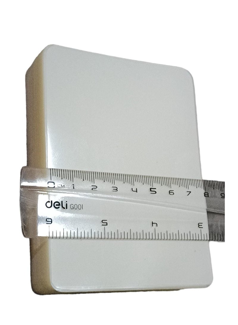 Generic 100-Piece  Laminating Film Size 80 x 110 mm Special size for small cards  - Image 4