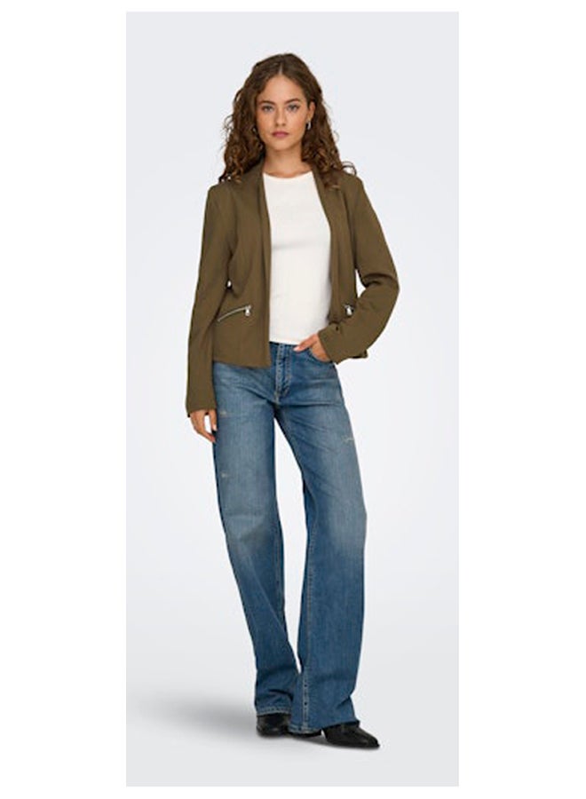 ONLY Onlpaige Life L/S Zip Blazer Cc Tlr - Image 4