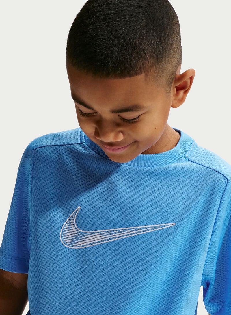 Nike DRI- FIT MULTI SS TOP HBR - Image 4