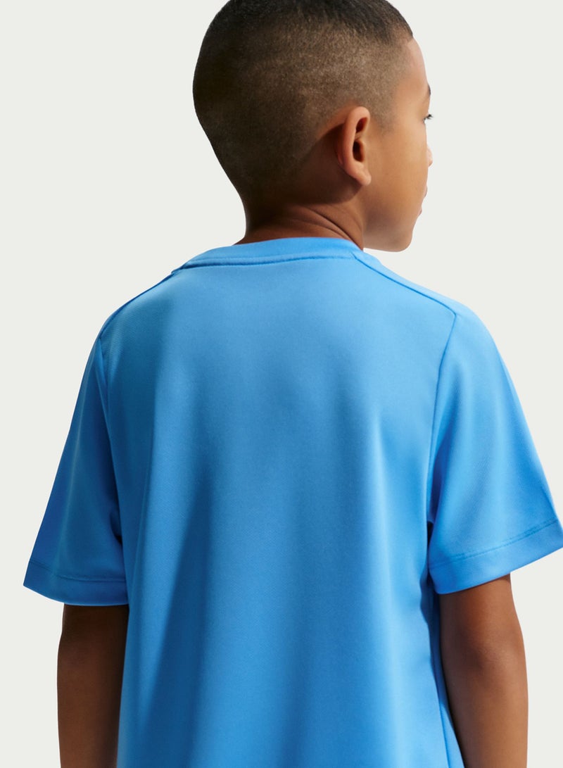 Nike DRI- FIT MULTI SS TOP HBR - Image 3