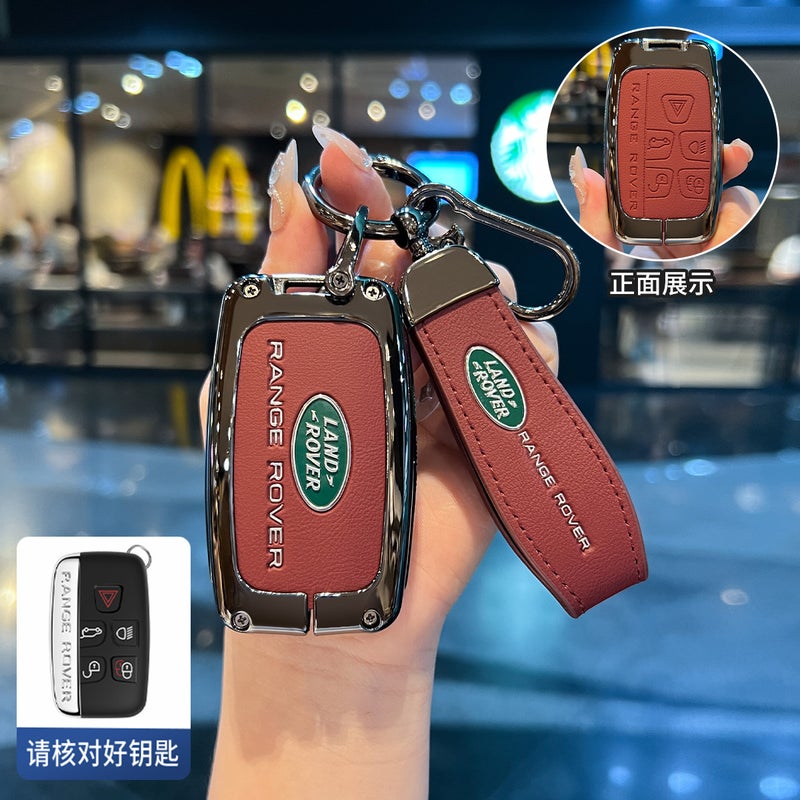 New Land Rover Jaguar Key Case for Range Rover Sport, Velar, Aurora, Discovery 4 & Defender 5