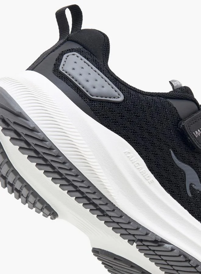 Kangaroos Black Boys Hook & Loop School Sports Shoes for Men | Best Price UAE