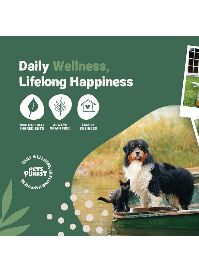 الحيوانات الأليفة أنقى زيت السلمون الأكثر نقاءً للكلاب والقطط والخيول والقوارض والحيوانات الأليفة - 32 أونصة سائلة 100% نقية من الدرجة الغذائية الممتازة - مكمل غذائي طبيعي من أوميجا 3 و6 و9 - يعزز صحة الفراء والجلد والمفاصل والدماغ - Image 5