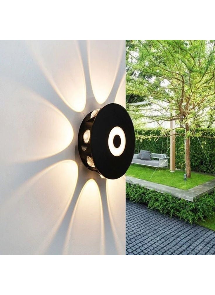 Full Reyon 7 Watt LED Luminaire with Full Rayon Decorative Light Pattern, 3000K Daylight, Modern and Stylish LED Sconce for Indoor and Outdoor  - Image 1