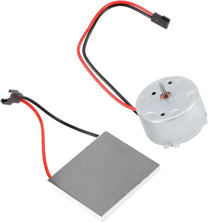 Fireplace Fan Generator Seat Useful Practical Spare Accessories 1 X Generator Seat 1 X Motor for Home and Commercial Use - Image 3