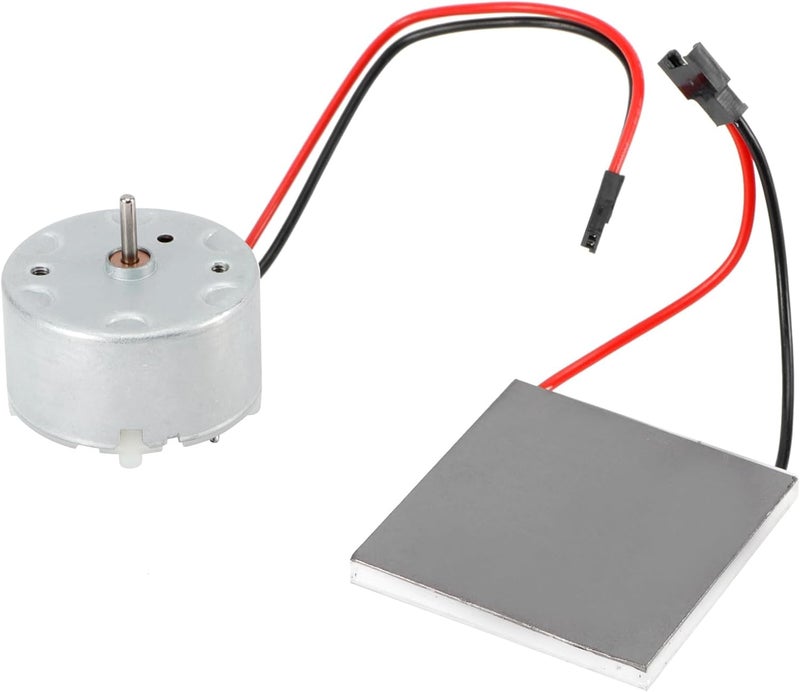 Fireplace Fan Generator Seat Useful Practical Spare Accessories 1 X Generator Seat 1 X Motor for Home and Commercial Use - Image 1