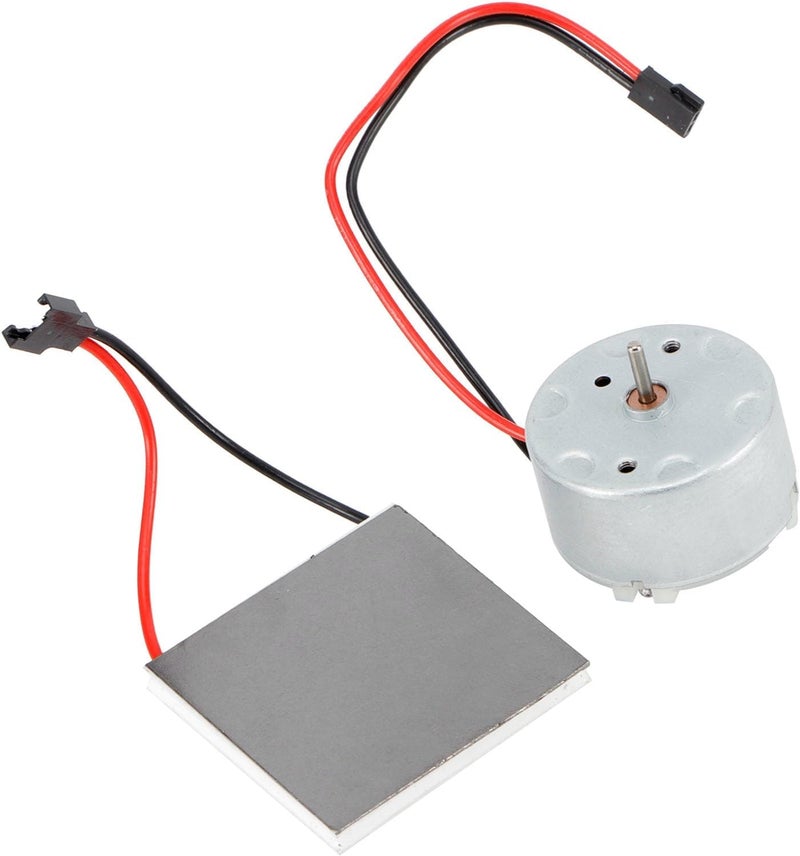 Fireplace Fan Generator Seat Useful Practical Spare Accessories 1 X Generator Seat 1 X Motor for Home and Commercial Use - Image 2