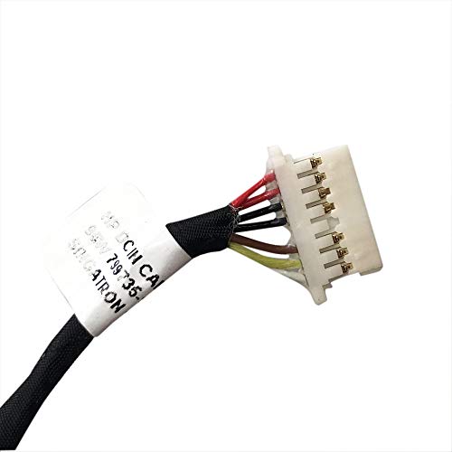 GinTai DC Power Jack Harness Cable Replacement for HP Envy x360 17M-CH 17-by 17-CH 799735-F51 799735-S51 799735-T51 799735-Y51 855995-001 933523-001 938151-001 L20817-001 - Image 3
