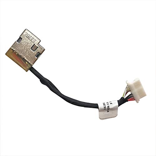 GinTai DC Power Jack Harness Cable Replacement for HP Envy x360 17M-CH 17-by 17-CH 799735-F51 799735-S51 799735-T51 799735-Y51 855995-001 933523-001 938151-001 L20817-001 - Image 1