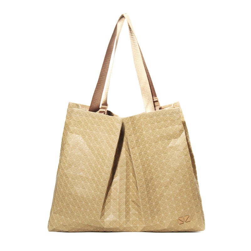Geometric Quilted Tote Bag For Women Fashion Commuter Shoulder Bag For Women High-End Large-Capacity Handbag - Image 1