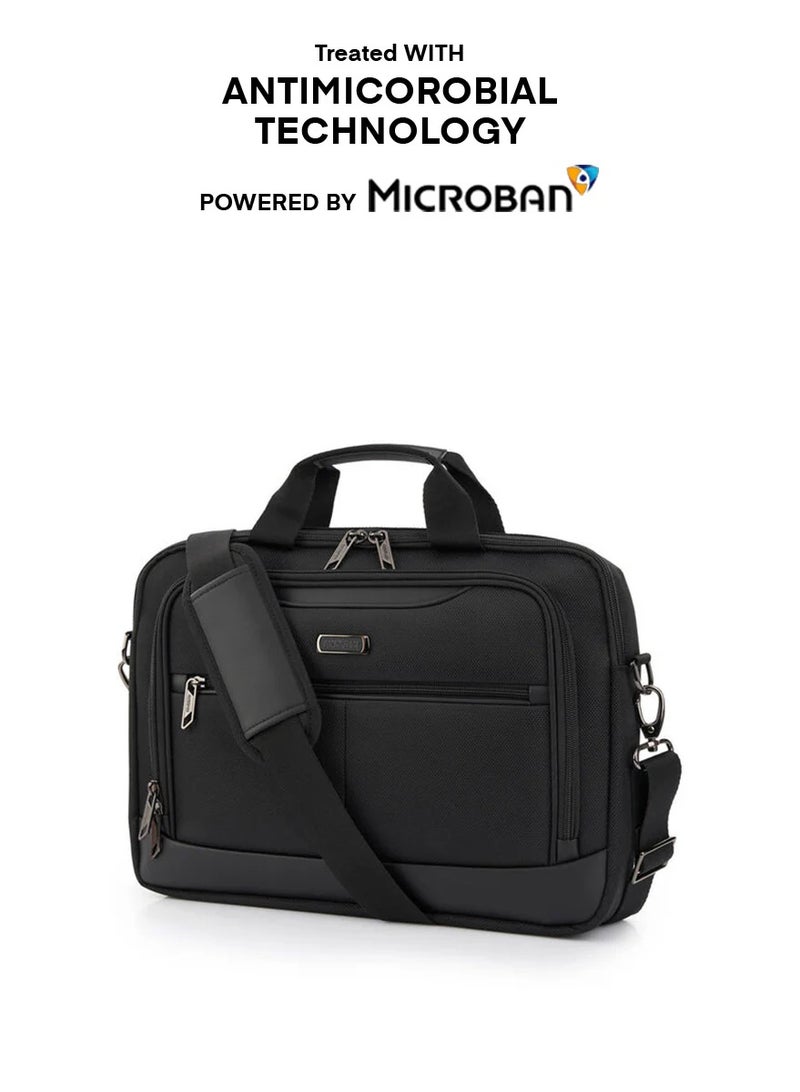 امريكان توريستر AMERICAN TOURISTER BASS BRIEFCASE BLACK - Image 1