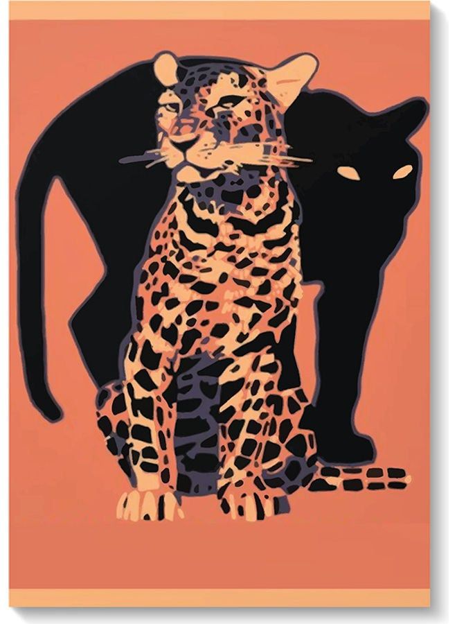 RYN Decorative Wall Art Painting Multicolour 40 x 60cm - Image 1