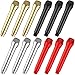 CosCosX 12 Pcs Microphone Prop Play Plastic Toy Microphone Fake Microphones Prop Simulate Speech Practice Plastic Realistic Microphone Fake Microphone Stage for Boys Girls Costume Music Party Favors - Image 2