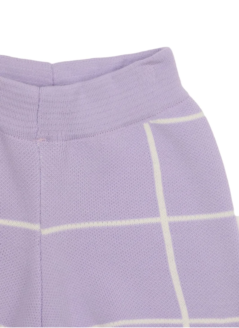 trendyol Kids Checked Knitted Shorts