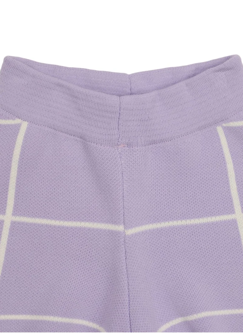 trendyol Kids Checked Knitted Shorts