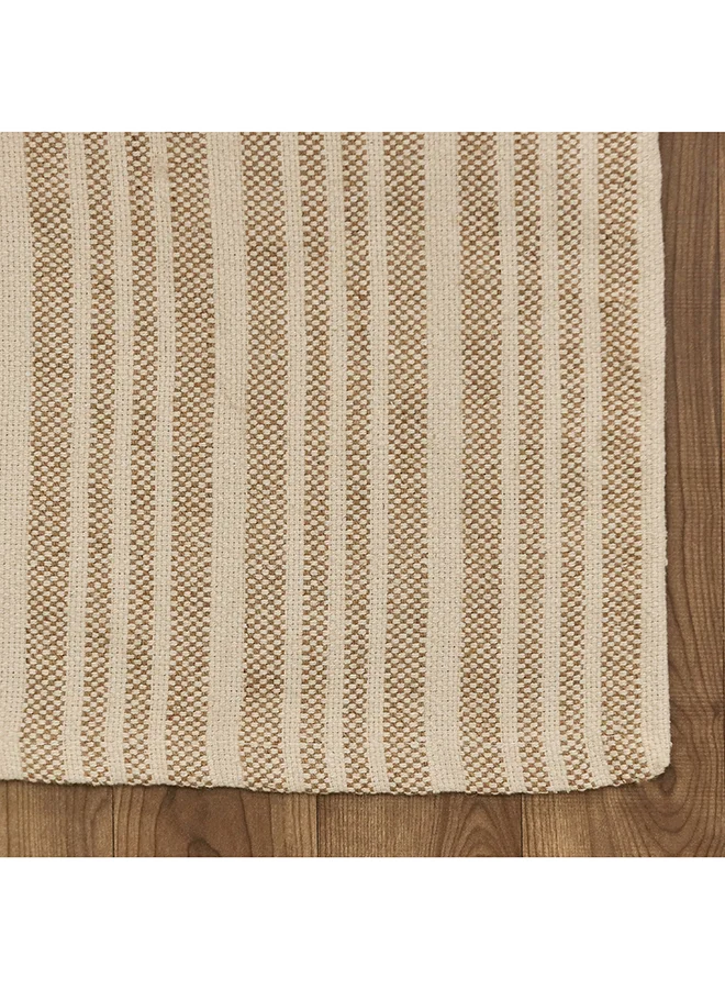 Home Box Textura Terreno Jute Cotton Dhurrie 90 x 60 cm