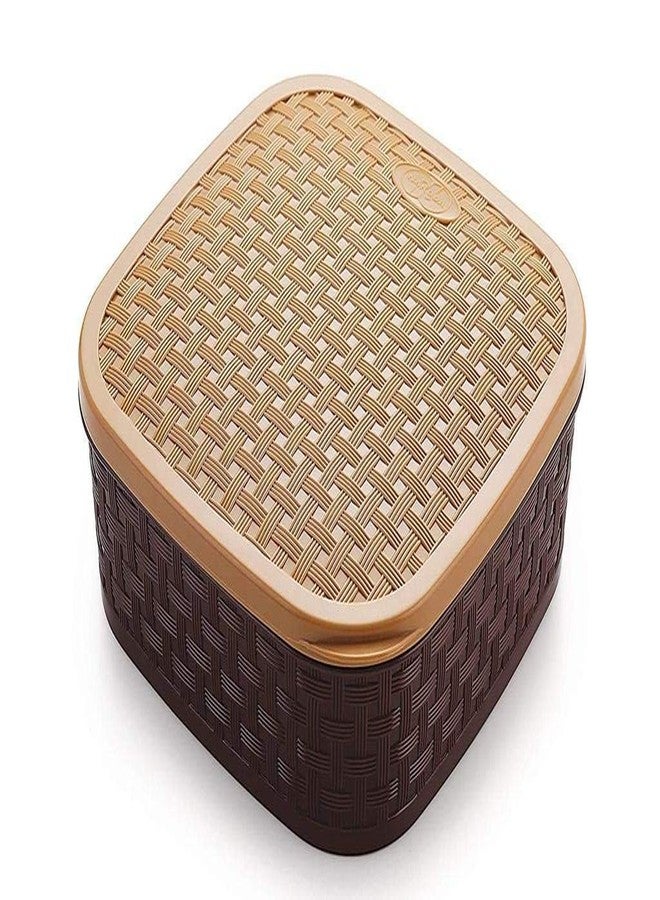DeoDap Masala Container 1 Pc – Mix color Plastic Spice Storage Container, Masala Dani Dabba, Stylish Airtight Kitchen Box for Indian Spices, Compact Multi-Compartment & Durable Traditional Storage - Image 2