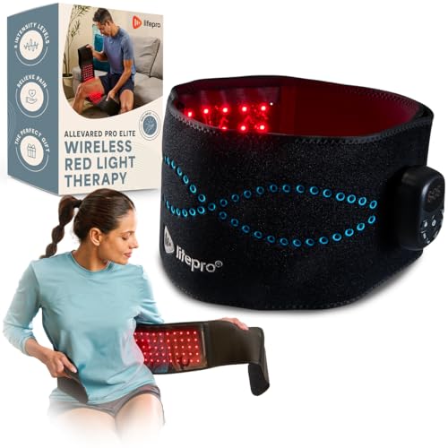Lifepro Red Light Therapy Belt - 660nm & 850nm Near Infrared & Red Light Therapy for Body- Adjustable & Portable for Wellness & Relaxation - Image 1