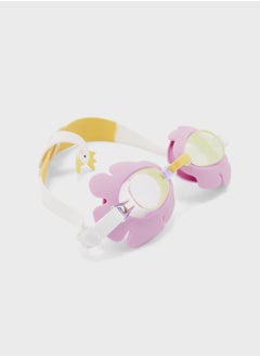 Kids Swim Goggles Princess Swan Multi