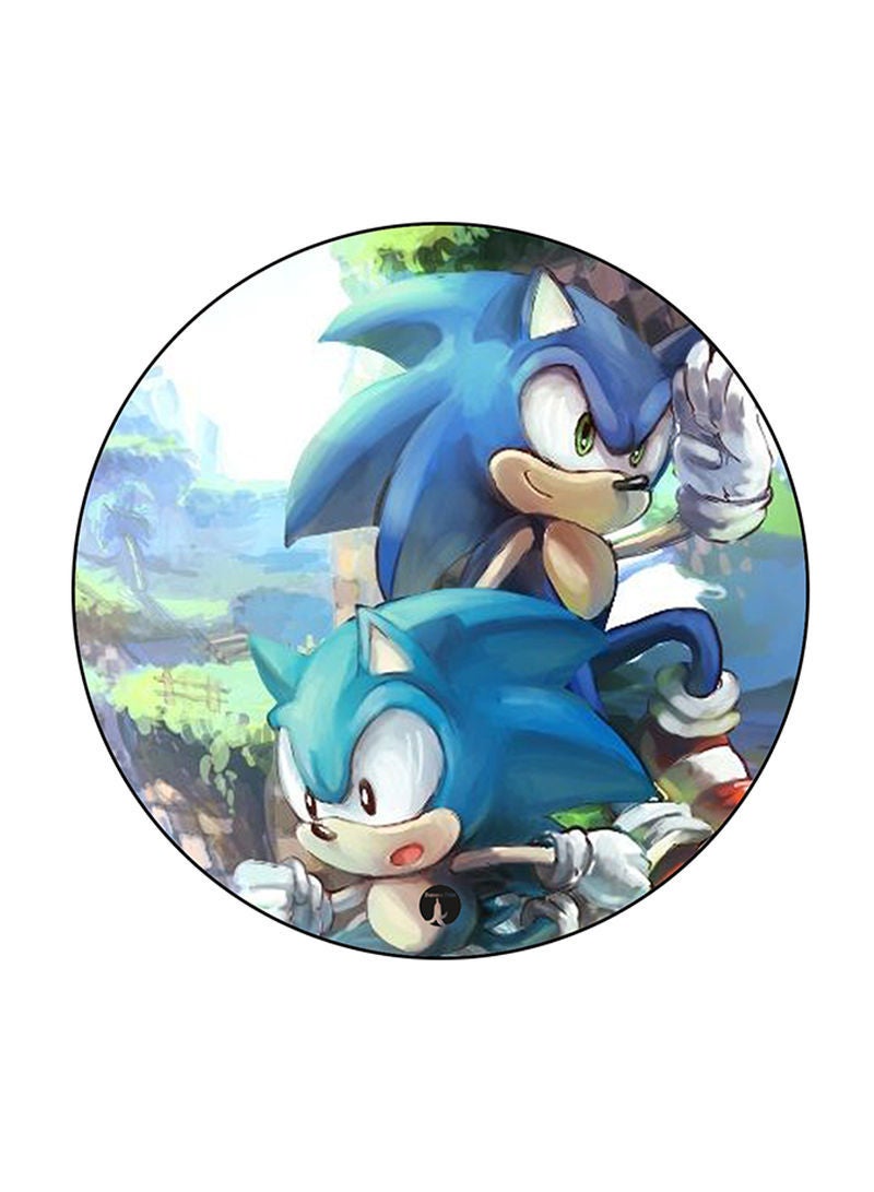 RKN Video Game Sonic Printed Mouse Pad Multicolour