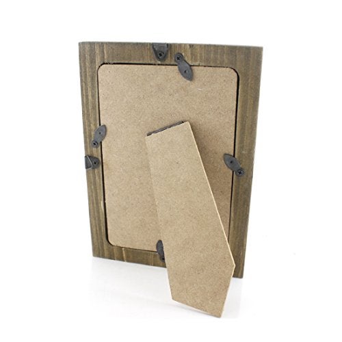 Zhenzan Frames 4x6 Inches Simple Rectangular Desktop Family Picture Photo Frame with Glass Front (Blue) - Image 4