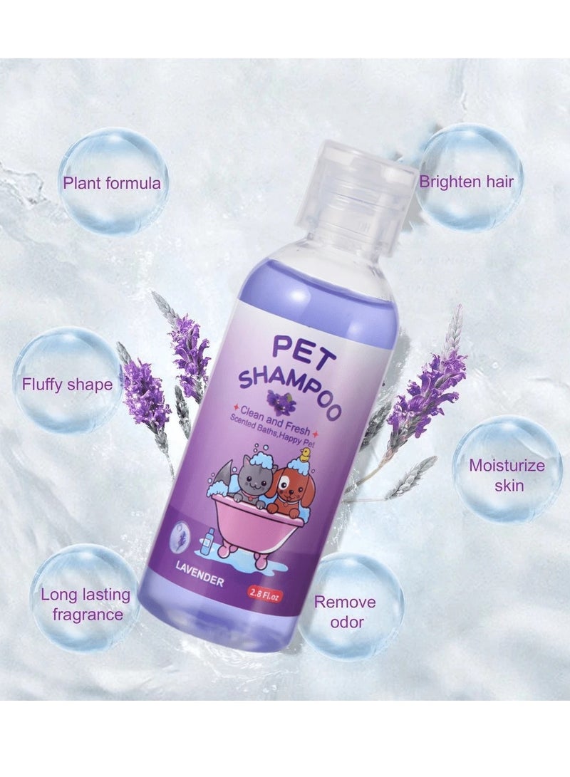 Generic Pet Shampoo - Premium Cat and Dog Wash for Allergies, Dryness & Itching, Moisturizer for Sensitive Skin - Sulfate Free, Botanical Extract  - Image 2