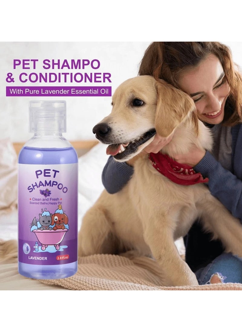 Generic Pet Shampoo - Premium Cat and Dog Wash for Allergies, Dryness & Itching, Moisturizer for Sensitive Skin - Sulfate Free, Botanical Extract  - Image 4