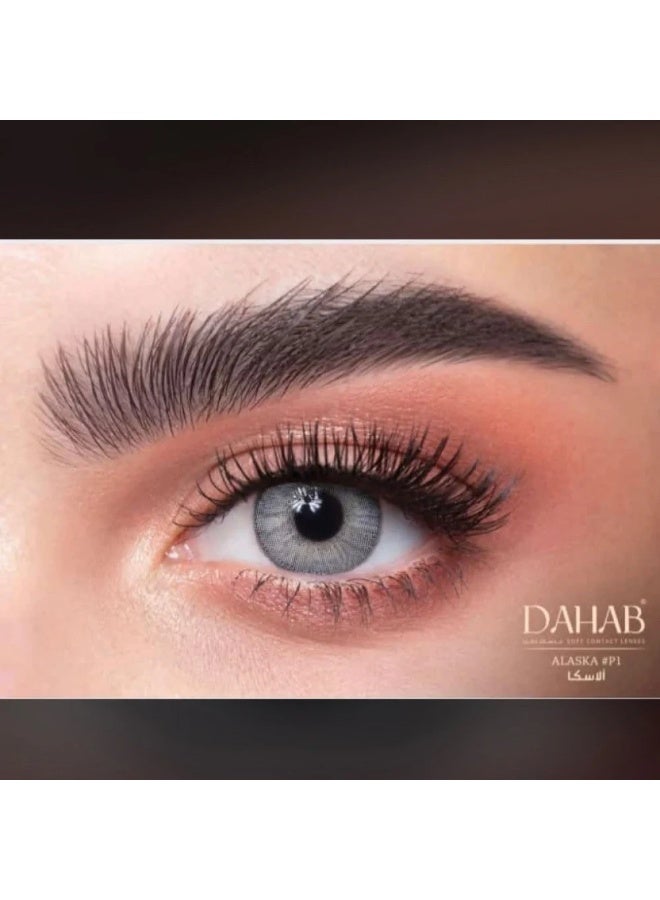 Dahab contact lenses, color (Alaska) #27, for daily use - Image 2