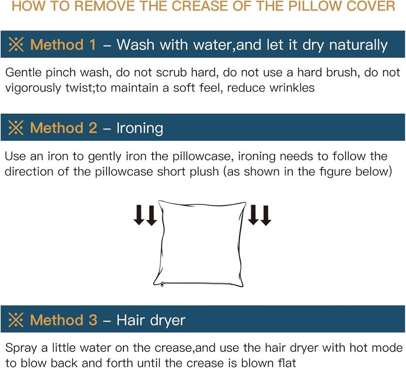 JOTOM Corduroy Soft Striped Throw Pillow Case 40x60 cm Boho Decorative Throw Pillow Covers Lumbar Cushion Case Couch Home Decor Cushion Covers for Sofa Bedroom 16x24 Inch Set of 2 (Light Blue Green) - Image 5