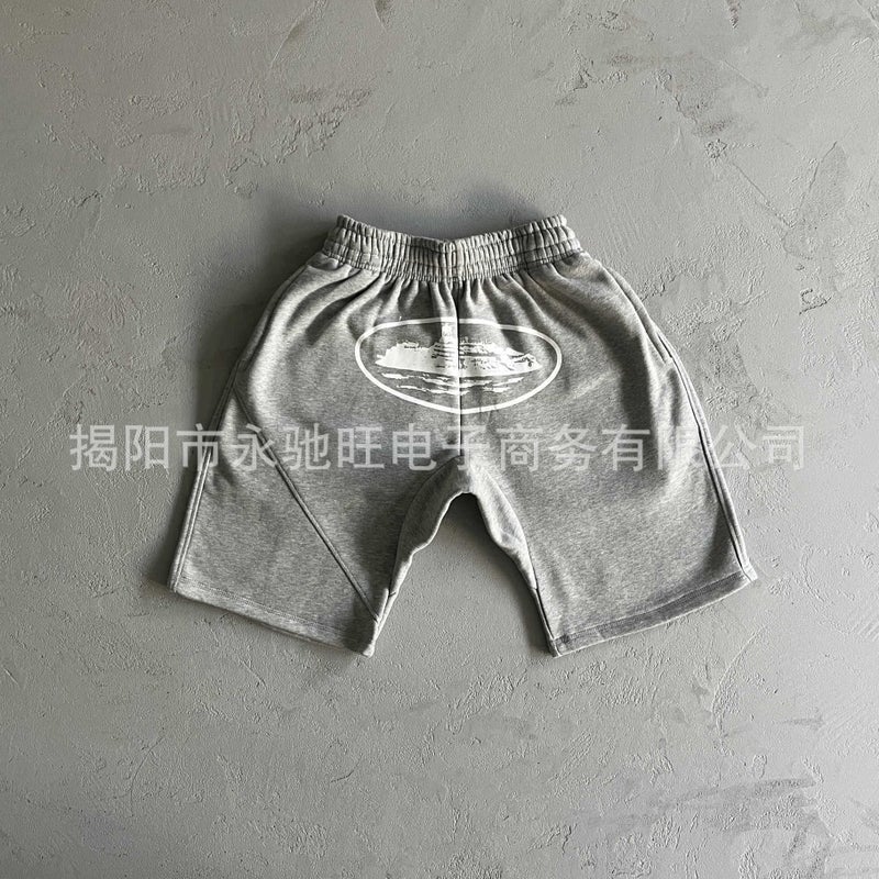 Cross-border E-commerce Alcatraz Shorts Ship Printed Shorts Trendy Hip-hop Skateboard Casual Sweater Trendy Brand Pants Style three - Image 2