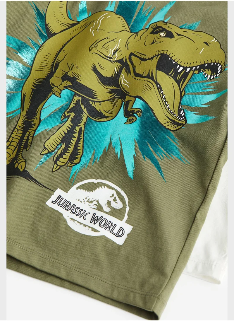 H&M Kids 2 Pack Jurassic World T-Shirt