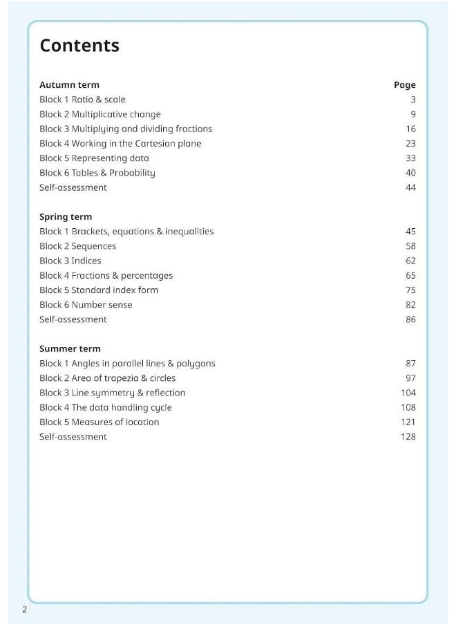 null - White Rose Maths Practice Journals Year 8 Workbook - Image 1
