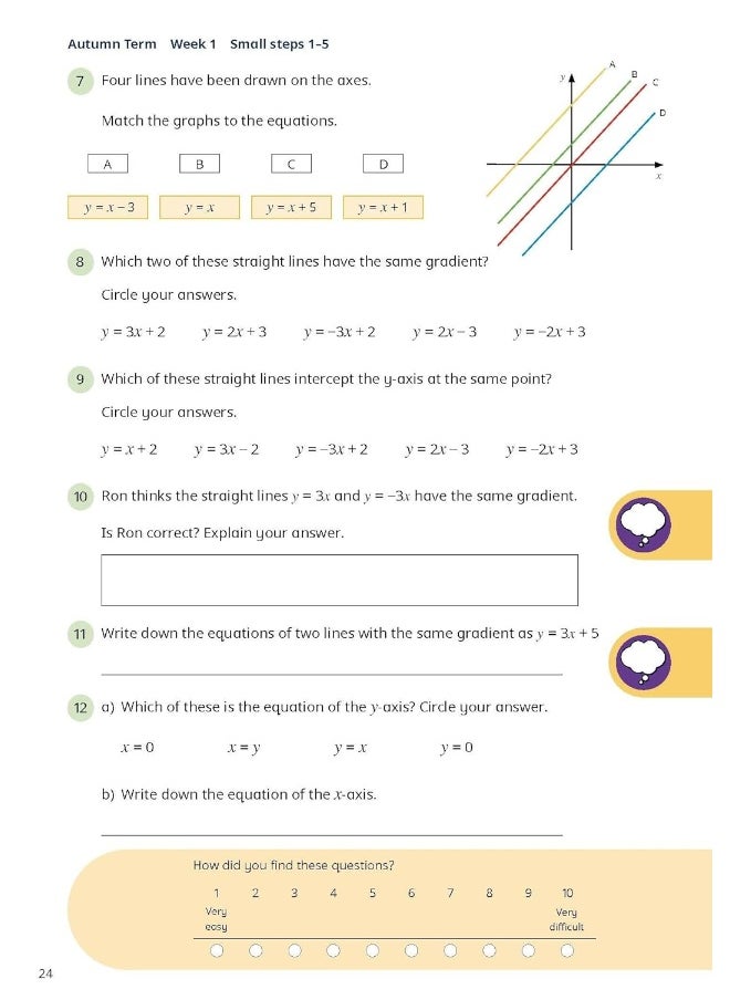 null - White Rose Maths Practice Journals Year 8 Workbook - Image 1